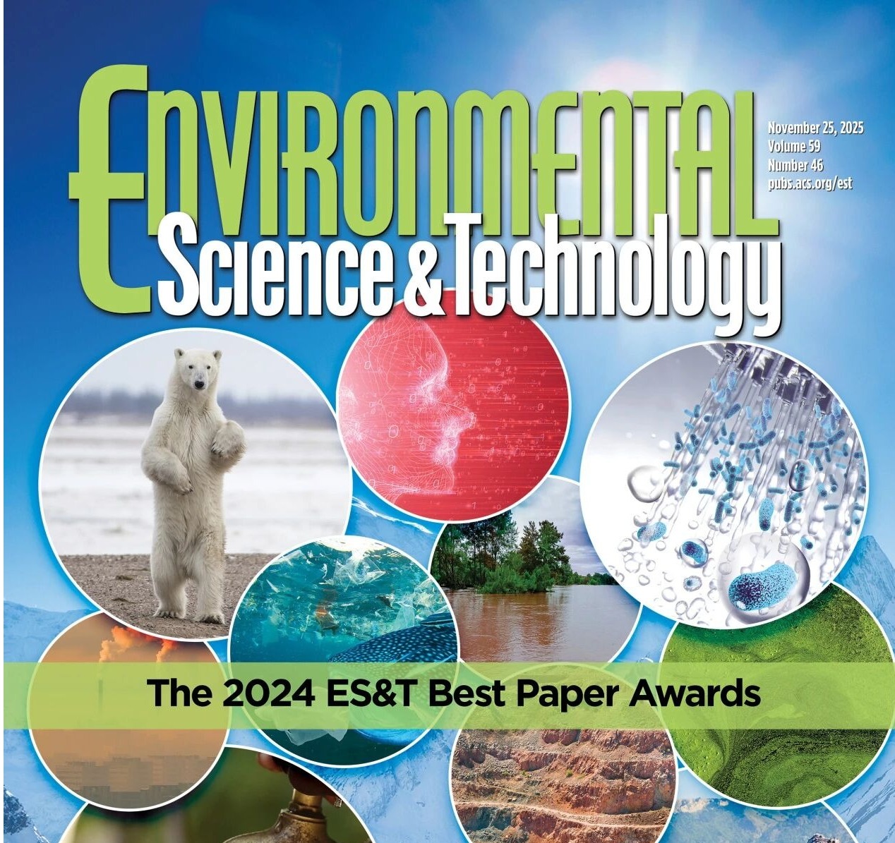 动态新闻 | 黄霞教授团队论文获ES&T 2024年度最佳论文奖